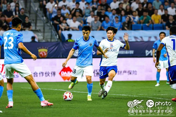 张昱杰建功张煜东远射 深圳新鹏城3-1力克上海申花